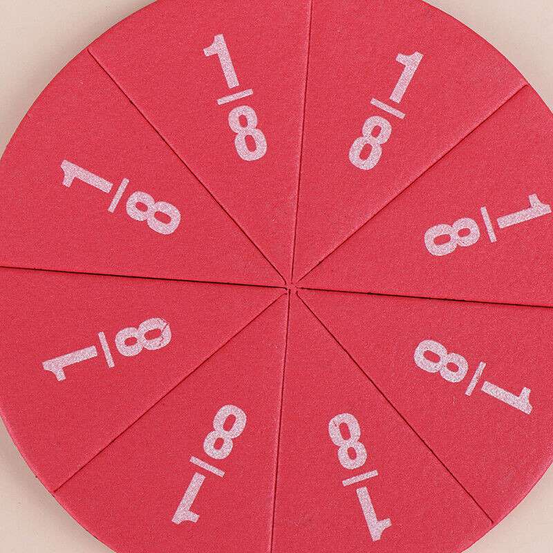 Education Science Forum Early Education Learning Learning Score Mathematics Teaching Round Fraction Tiles Magnetic