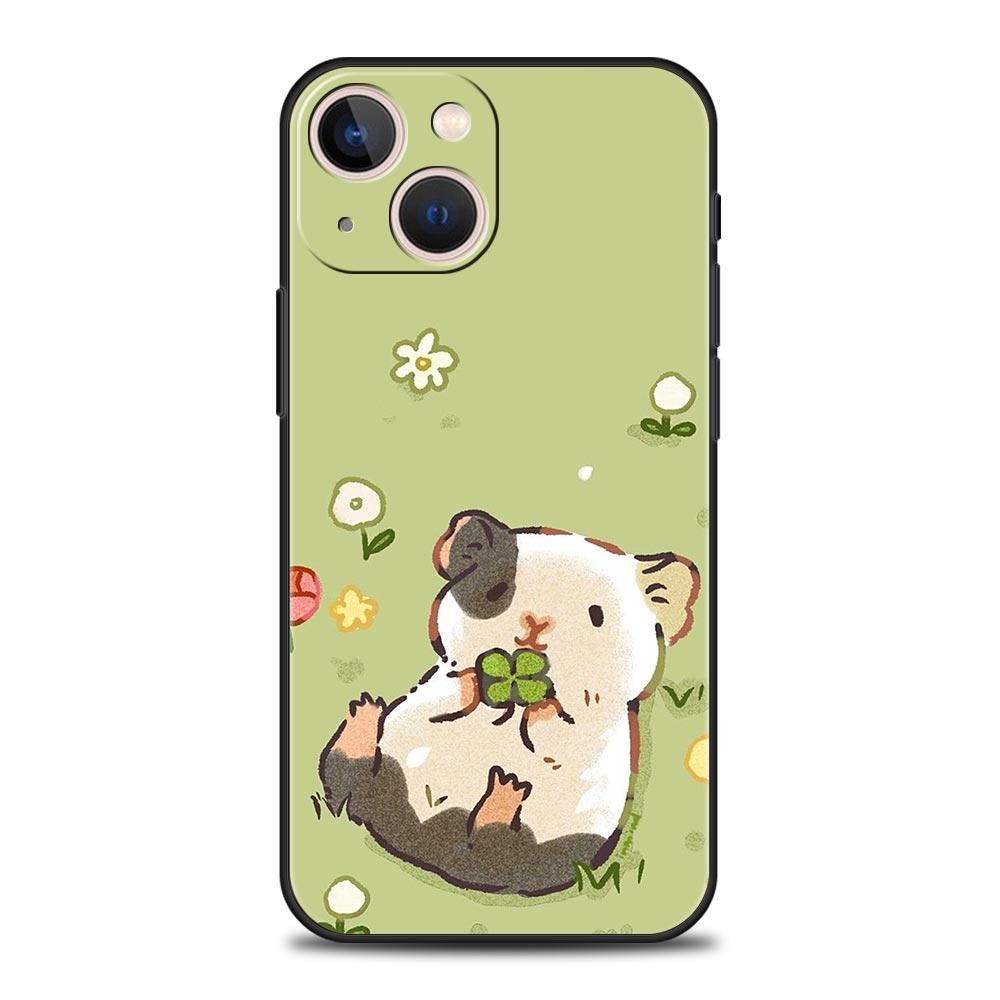 

Animal Guinea Pig Cavy Cute Phone Case For iPhone 16e 15 14 13 12 11 Pro Max XS X XR SE 7 8 Plus Shell iPhone 16 Soft TPU Cover iPhone 11Pro Max