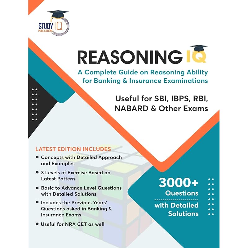 Reasoning IQ Reasoning Ability Book For Banking & Insurance