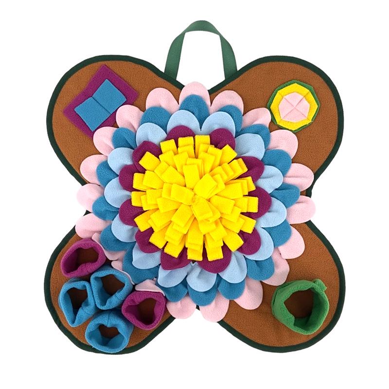 Duża mata do węszenia dla zwierząt: Zabawka DIY i Podkładka dla Kotów i Psów - Koc na Jedzenie i Posiłki