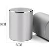 Modern Aluminum Alloy Round Pen Holder Desktop Storage Business Metal Cosmetic Pencil Holder Office Desk Organiser