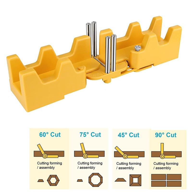 2025 Trend Mitre Measuring Cutting Clamp Measuring And Sawing Mitre Angles Cutting Tool For Miter Saw Protractor
