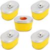 5Pcs Air Filter For GX100 GX110 GX120 GX140 GX160 GX200 5hp 5.5hp 6.5hp 168F 2893881 5247408 7372444 7370968 212CC 17210-ZE1-505