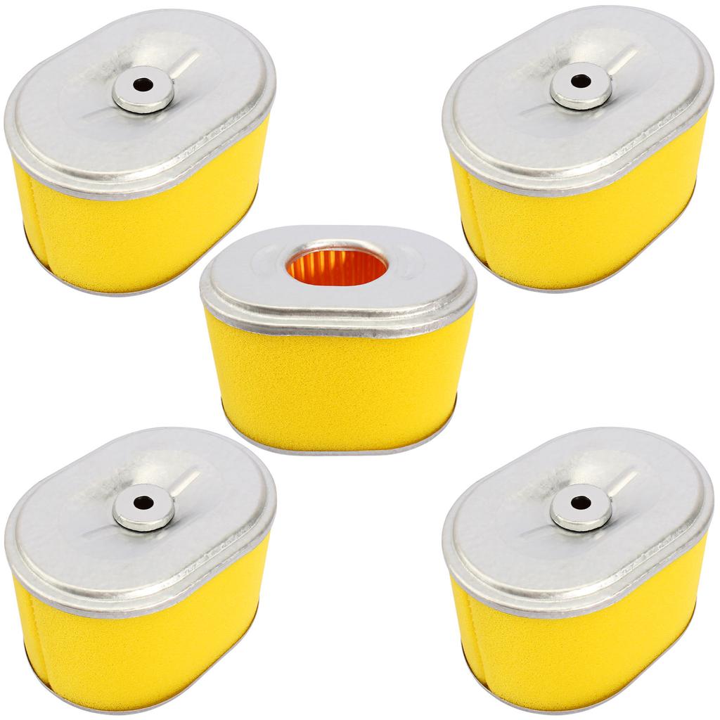 5Pcs Air Filter For GX100 GX110 GX120 GX140 GX160 GX200 5hp 5.5hp 6.5hp 168F 2893881 5247408 7372444 7370968 212CC 17210-ZE1-505