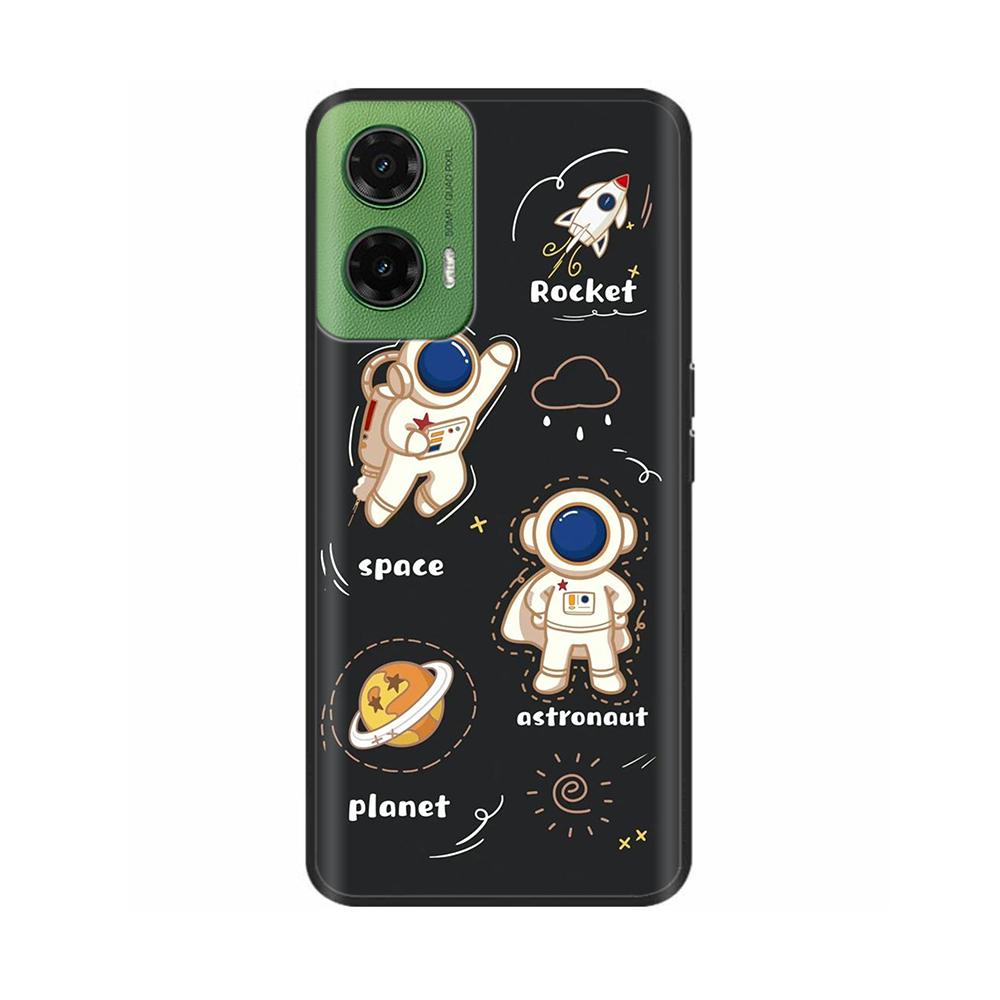 Für Motorola Moto G35 5G Hülle G 35 Niedlich Weiches Silikon Anti-Fall Hohe Qualität Schutzhülle für Moto G35 XT2433-5 MotoG35