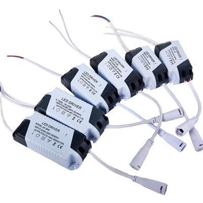 1PC 3-4W/4-7W/8-12W/12-18W/18-24W/24W-36W New Plastic Transformer LED Lamp Driver