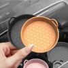 1/2/4Pcs Soft Silicone Car Cup Coaster Anti-Slip Cup Holder Waterproof Non-Slip Sift-Proof Spill Saucer Car Interior Accessories