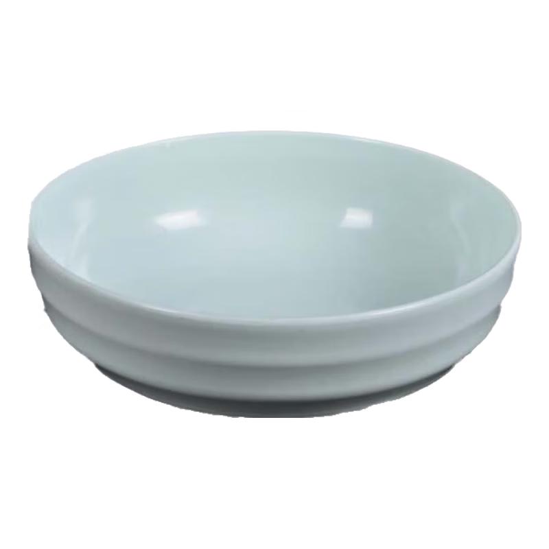 Round Imitation Porcelain Plastic Serving Dish