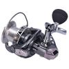 14+1 Bearing Spinning Reel 4.1:1 Gear Ratio All Metal Fishing Wheel Fishing Accessory(JS10000 )