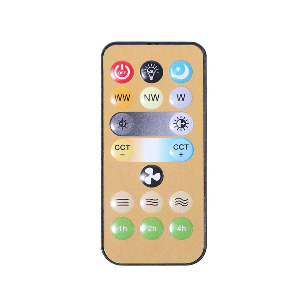 Remote Control Hanging Fan with LED Light 2 In 1 Electric Cordless Fan Ceiling Lamp  Office