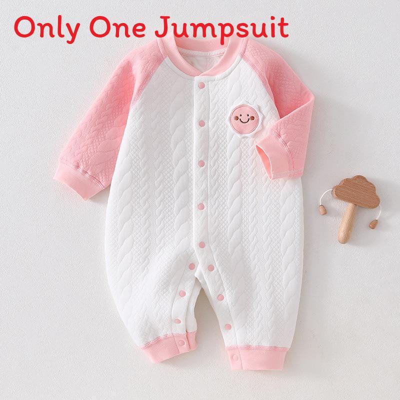 Baby Winter Comforter Onesie With Cotton Thickening For Newborns And Babies