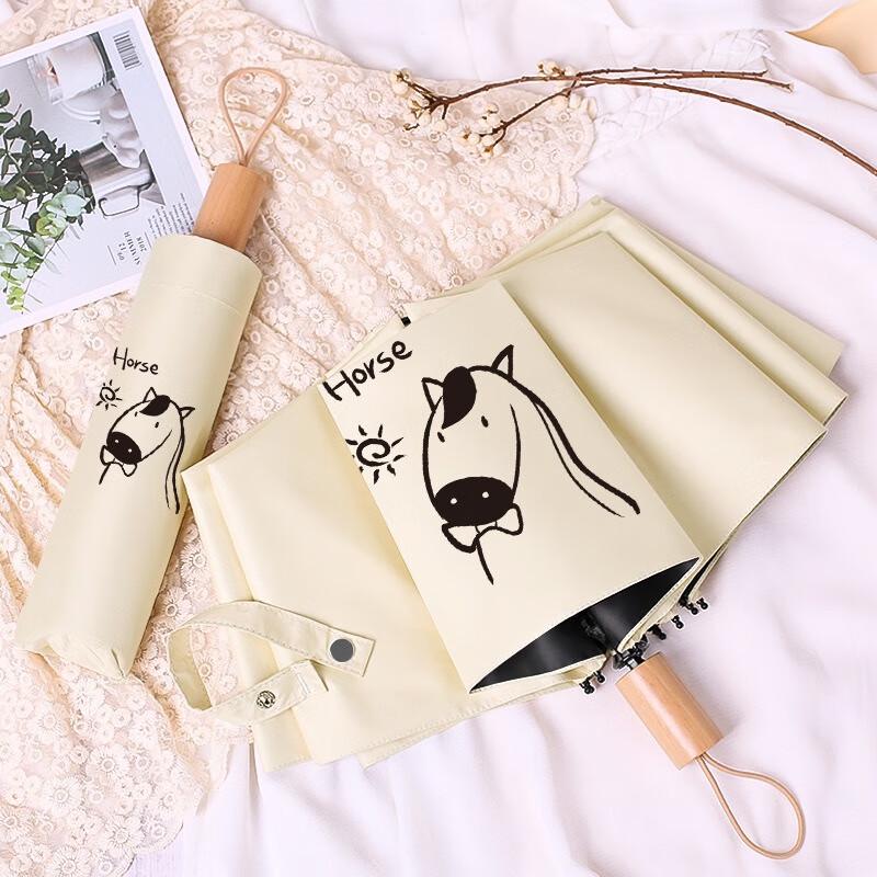 Chinese Zodiac Three-Fold UV Protection Umbrella