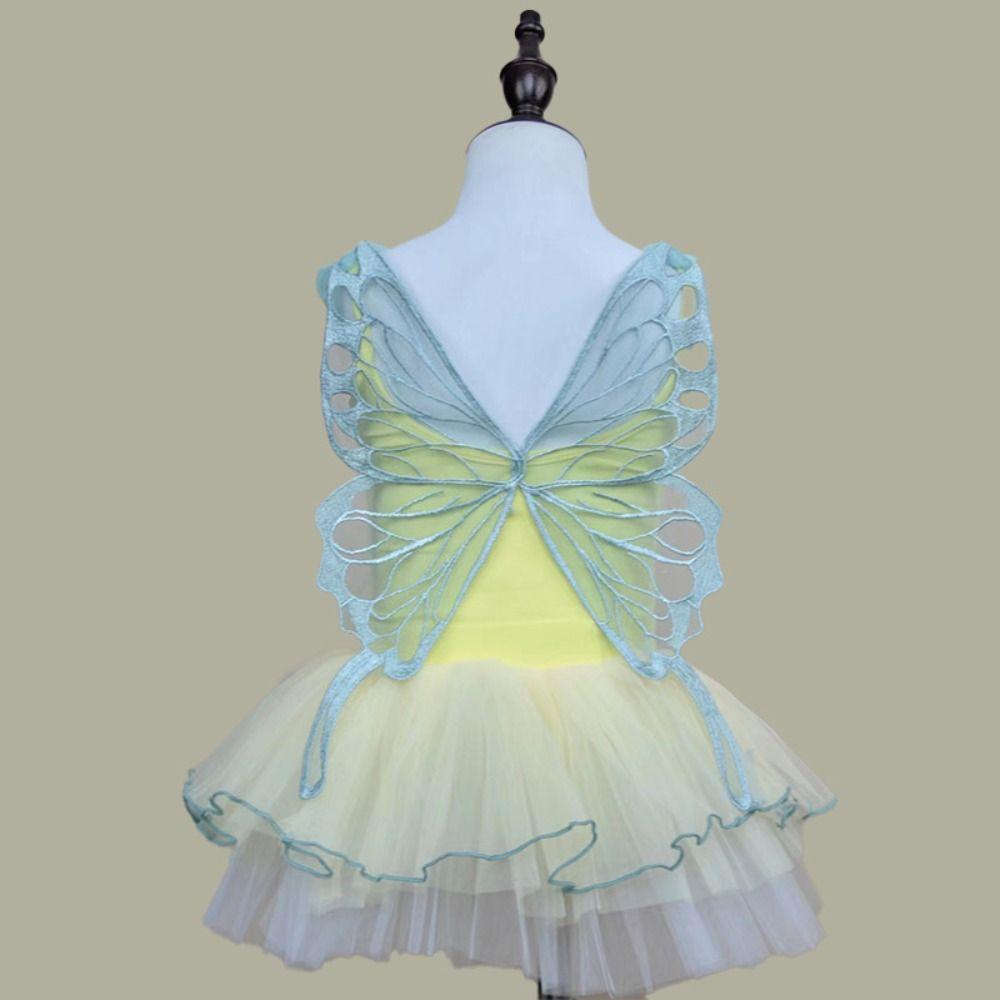 Lace Fabric Butterfly Wings Patch Organza 3D Wings Patch Butterfly Wings Appliques  Garment Sewing