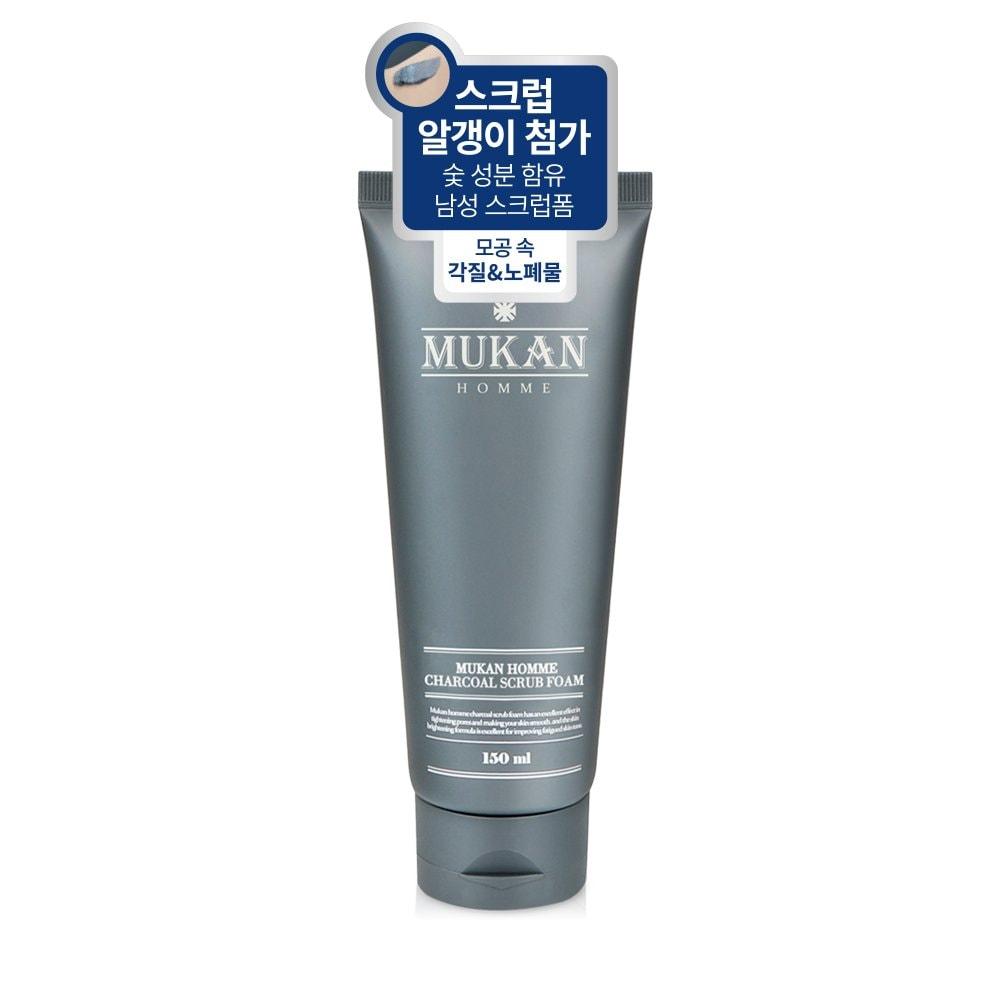 

MUKAN Homme Charcoal Scrub Foam 150ml