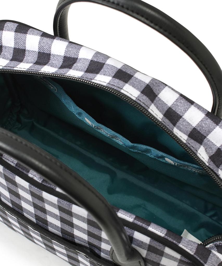 Schultertasche SQUARE TH [LeSportsac] [Offiziell] CROSSBODY/1082/Uptown Black/Schwarz