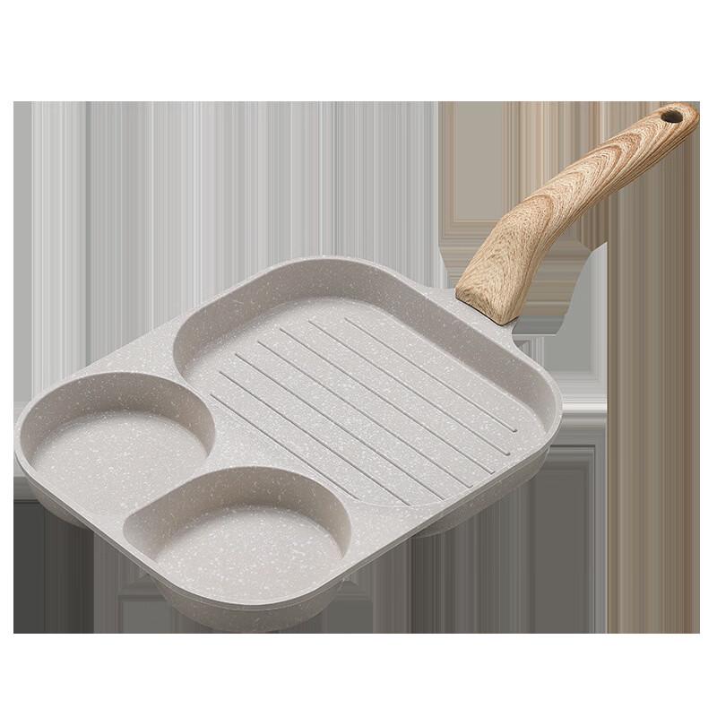 Mi Ling Three-Hole Breakfast Frying Pan