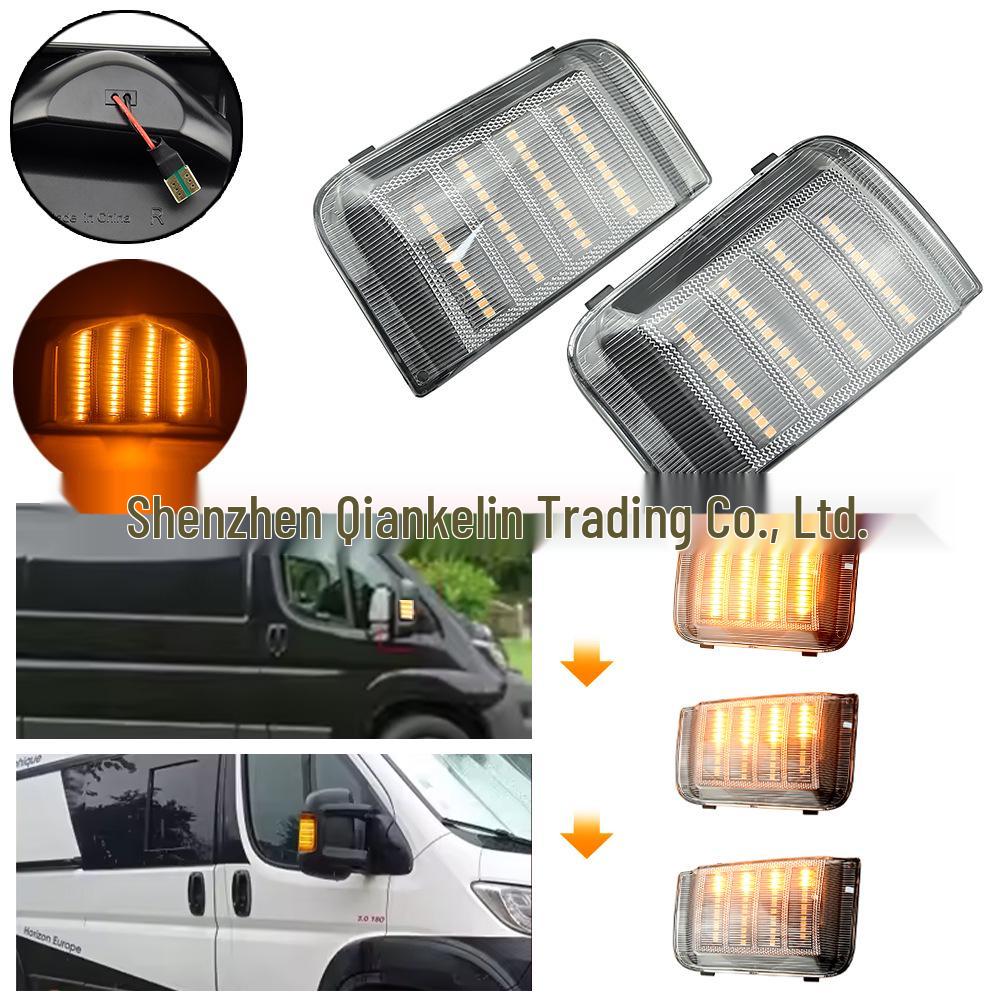 

LED Sequential Turn Signal for Peugeot Boxer, Fiat Ducato, Citroen Rearview Mirror Modification