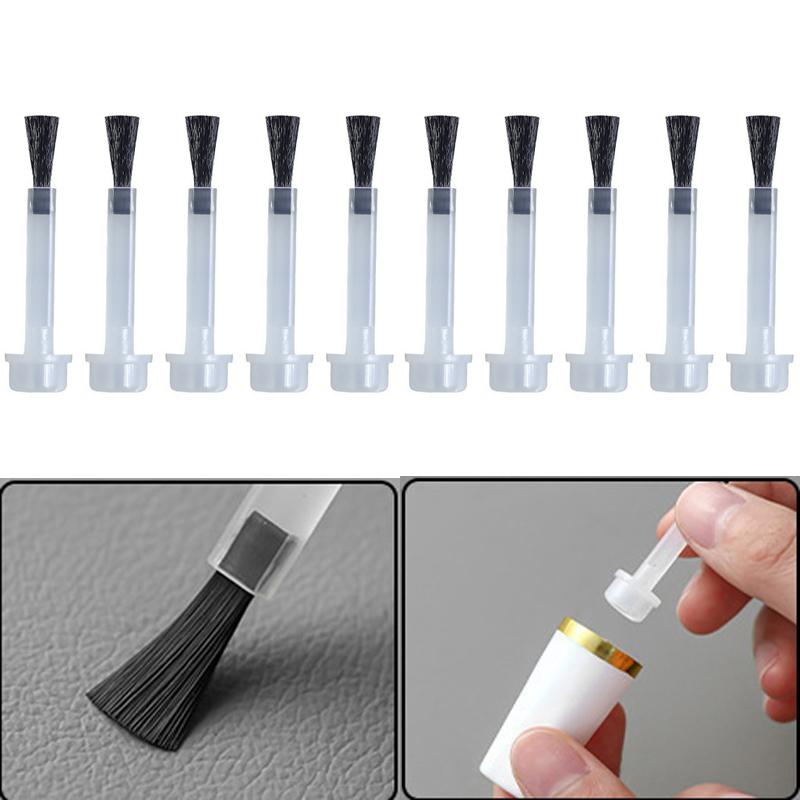 10pcs Nail Polish Replacement Brushes Dipping Liquid Applicator Brushes Manicure Tools Gel Brushe Diy Beauty Nail Painting Tool
