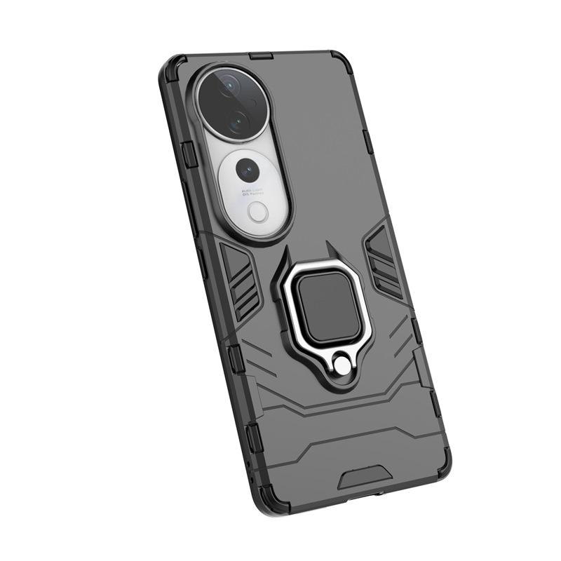 Applicable to VIVO S19Pro Black Panther mobile phone case S18Pro all-inclusive S17 bracket S16 anti-drop S15 protective case