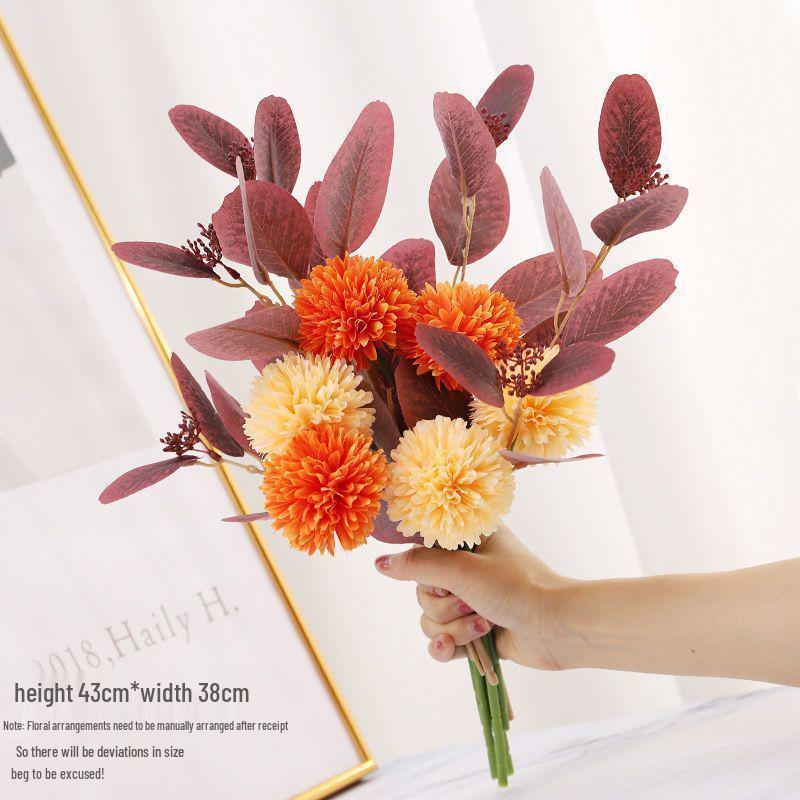 New Nordic High-End Artificial Flower Arrangement for Living Room and Dining Table Home Décor Art.