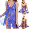 Women Lingerie Flower Lace Underwear Babydoll V Neck Sleepwear Strap Chemise