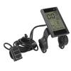 Elektrisk Sykkel LCD Display Måler 24V 36V 48V Vanntett Multifunksjonell 22.2mm S830 LCD Display for