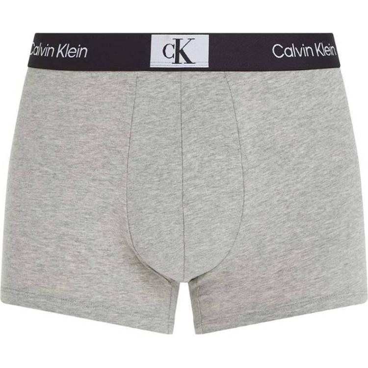 

Calvin Klein Мужские боксеры-слипы с эластичным поясом и принтом логотипа, облегающие, мужское нижнее белье, светло-серый 000NB3403AP7A XL