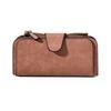 Women Long Wallet Large Capacity Card Holder Trifold Clutch Purse with Zipper Pocket 16 Card Slots ID Windows for Dates Work Party