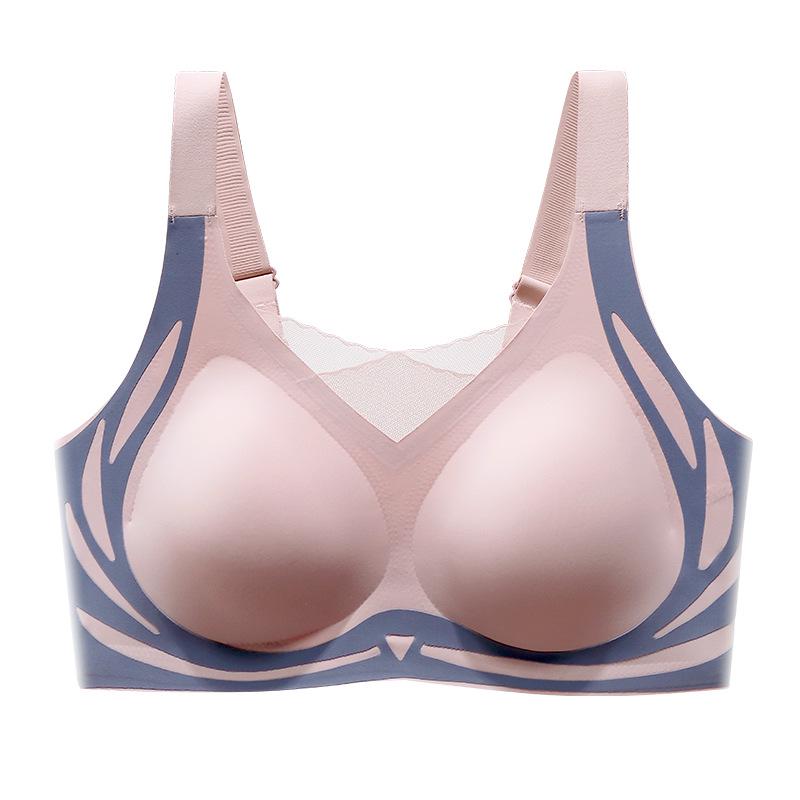 Women's Seamless Post-Mastectomy Bra with Breathable Silicone Prosthesis