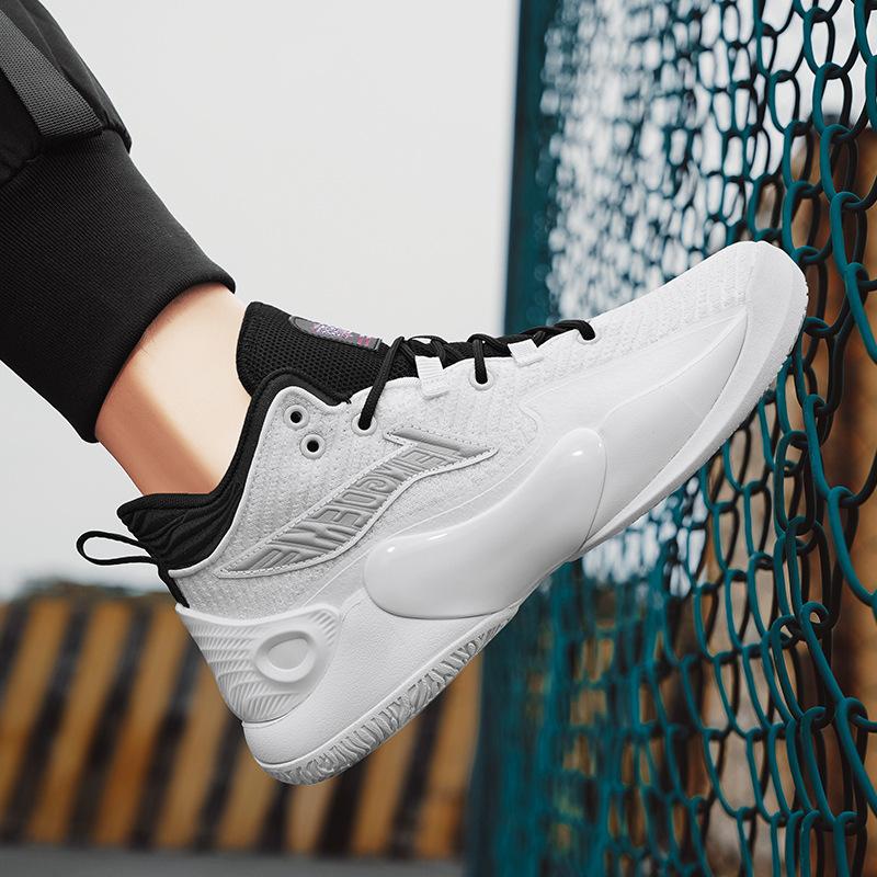 Sonic 12 basketball shoes men's shoes guard actual combat youth sneakers high-top women's low-top children's spring sports sneakers