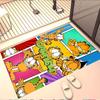 Garfield Print Rug, Washable Floor Carpet, For Entryway Dorm Laundry Room Office Study, Home Decor Birthday Christmas Gift