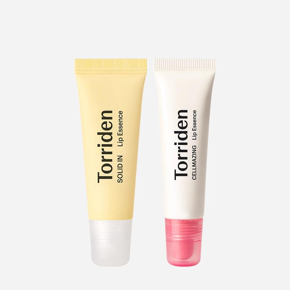 [Set of 2] Cellmazing Low Molecular Collagen Volume Lip Essence 11ml + Solid-in Ceramide Lip Essence 11ml