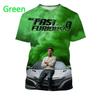 T-shirt for Men Women 3D Printed Short-sleeved Casual Movie Unisex Tees Shirt Personality Racing Tshirts