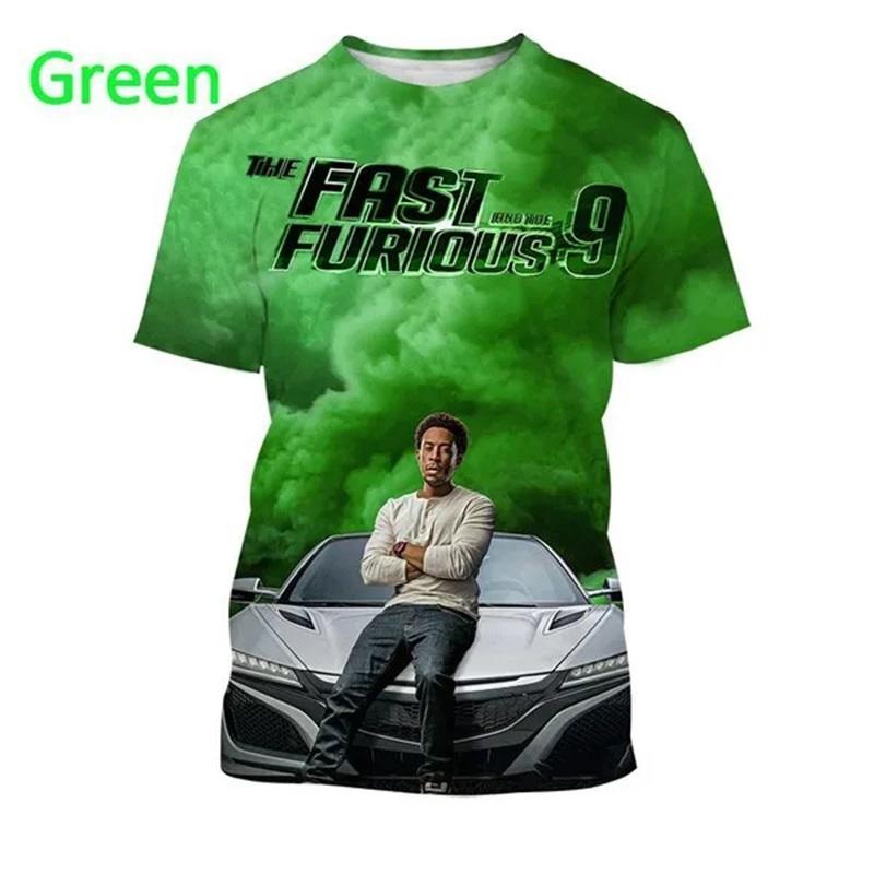 T-shirt for Men Women 3D Printed Short-sleeved Casual Movie Unisex Tees Shirt Personality Racing Tshirts