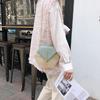 Fashion Women Retro Weave Leather Tassel Chain Bag Crossbody Bag Shoulder Bag