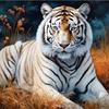 5D Diamond Painting Full of Diamonds, Animal DIY Round Diamond Square Diamond Hanging Diamond Sticker Living Room