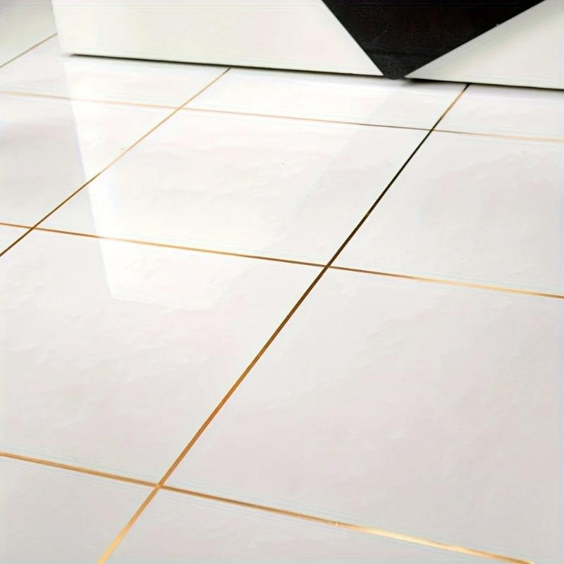 Gold Self-Adhesive Floor Tile Sealing Strip Waterproof Wall Gap Tape Anti-Mold for Kitchen Sink Edge Sealing