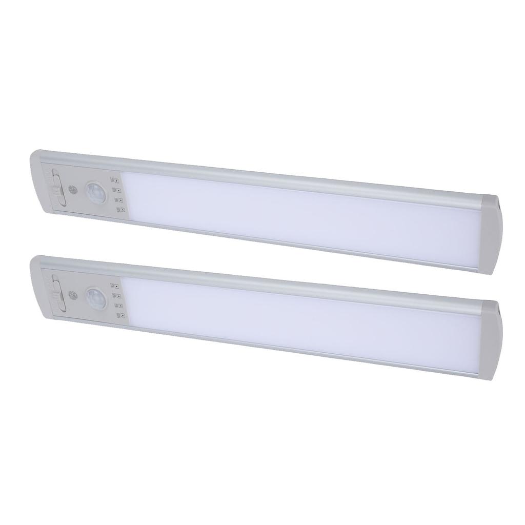 2 Pack Under Cabinet Lighting Wireless Motion Sensor Magnetic Closet Light for Kitchen Stairs