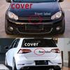 MPSGW1 Car Front Grill Emblem Rear Trunk Lid Covers Logo For VW POLO GOLF 5 6 7 7.5 8 MK5 MK6 MK7 MK8 Scirocco car accessories