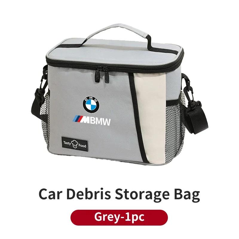 PLXJ3 Car Sticker 2025 Hot 2025 New Portable Bento Bag Lunch Storage Bag Waterproof Office Cooler Lunch Box For BMW Motorsport X1 X3 X