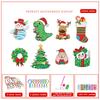 New Christmas Diamond Painting Keychain Ornaments DIY Hanging Diamond Art Acrylic for Kids Christmas Crafts Family Decor Toys