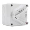 Enclosed Motor Disconnect Switch 2P 20A IP65 Water Proof Heavy Duty Safety Isolation Switch