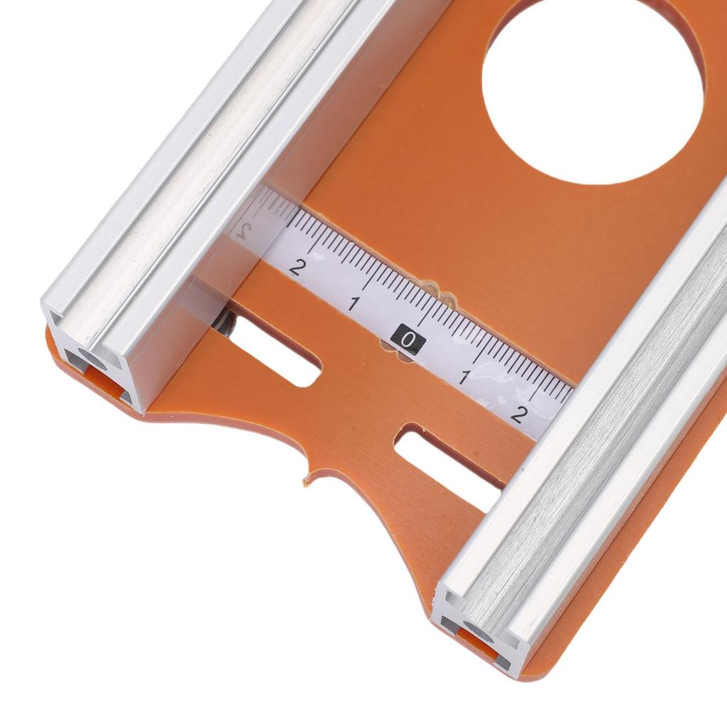 65mm Trimming Machine Slotted Bracket 0 to 5cm Wood Thickness Range 2 in 1 Slotted Base Fastening Bracket Accessory