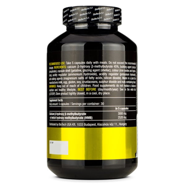 Idrossimetilbutirrato, Hmb Caps, BioTech (Stati Uniti d'America)  (27084028)