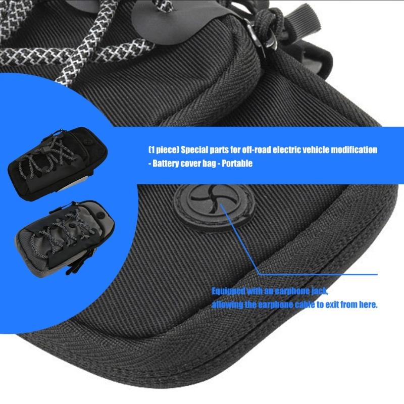 Motorcycle Accessory Bag Strong Off Road Bike Battery Enclosures with Precise Fit Designed for -Ron S/X Models