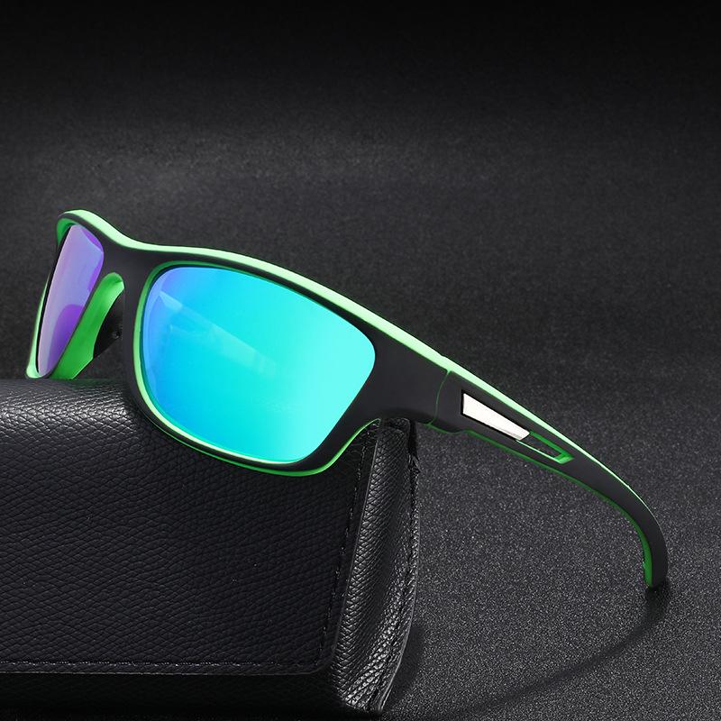 Polarized Colorful Film Fishing & Cycling Sunglasses for Men - Outdoor Sports 336 European & American Design