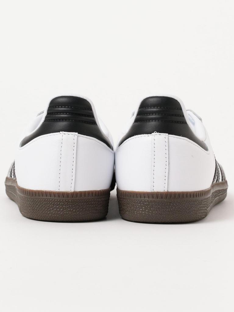 BEAMS BOY SAMBA OG Canvas Size Women's Shoes, White/Core Black/Clear Grey, 23.5