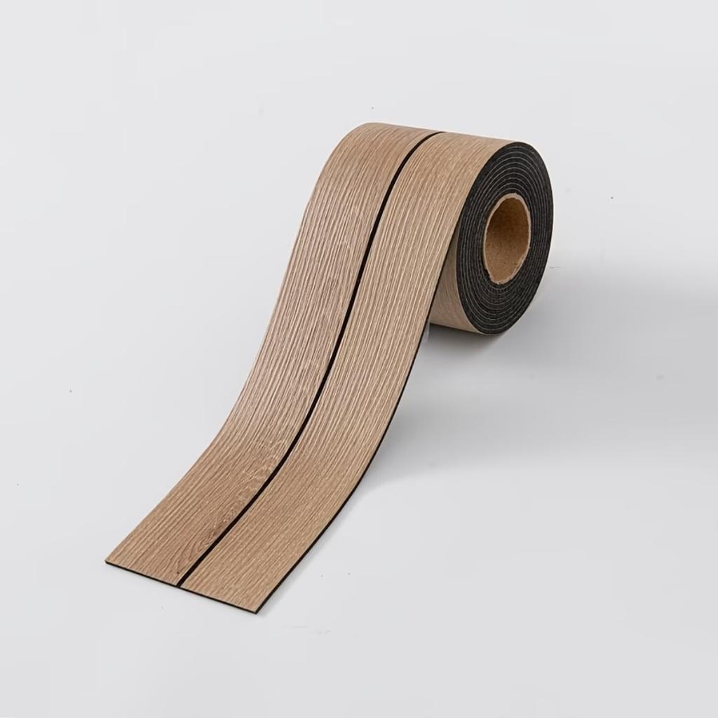 1pc self-adhesive corner tape strip wood grain transition strip, suitable for walls, door frames, easy to install