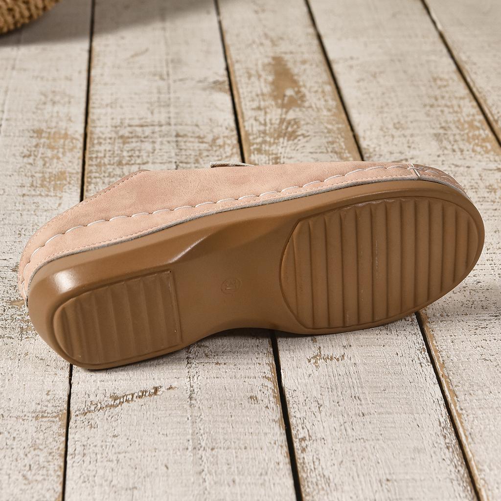 Large Fish Mouth with Metal Accessories, Rocking Line Shoes, 2025 Summer New Beach Open Toe Sandals for Women