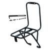 Bicycle Front Cargo Rack Durable Aluminum Practical Pannier Carrier for V Brake Folding Bike Camping